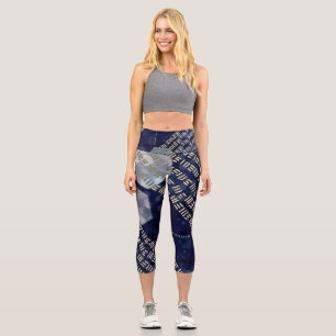 High Waisted Yoga Capris, XS (0-2) Capri Leggings
