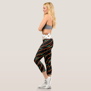 High Waisted Yoga Capris, XS (0-2) Capri Leggings