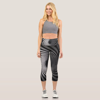 High Waisted Yoga Capris, XS (0-2) Capri Leggings