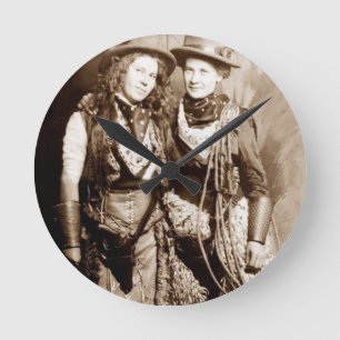 HIgh Western Fashion Round Clock