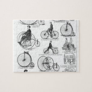 High Wheeler Bicycle Penny Farthing Jigsaw Puzzle