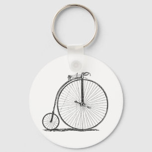 High Wheeler Bicycle Penny Farthing Key Ring