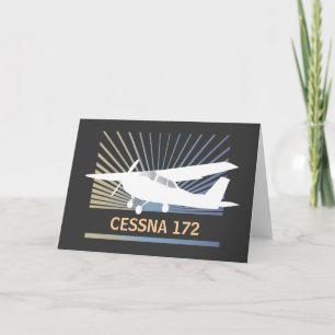 High Wing Aircraft Card