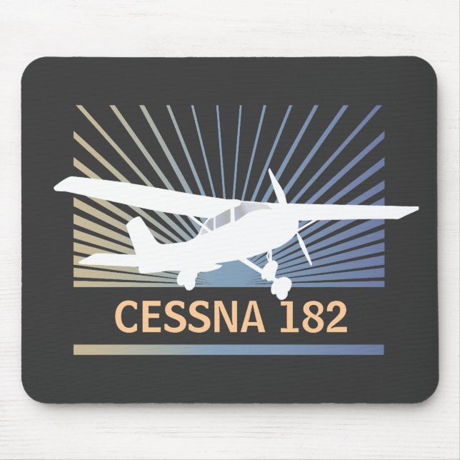 High Wing Aircraft Mouse Pad (Front)