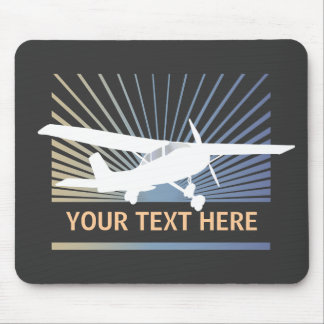 High Wing Aircraft Mouse Pad