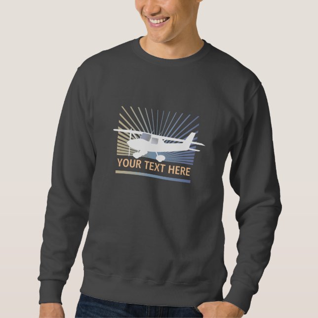 High Wing Aircraft Sweatshirt (Front)