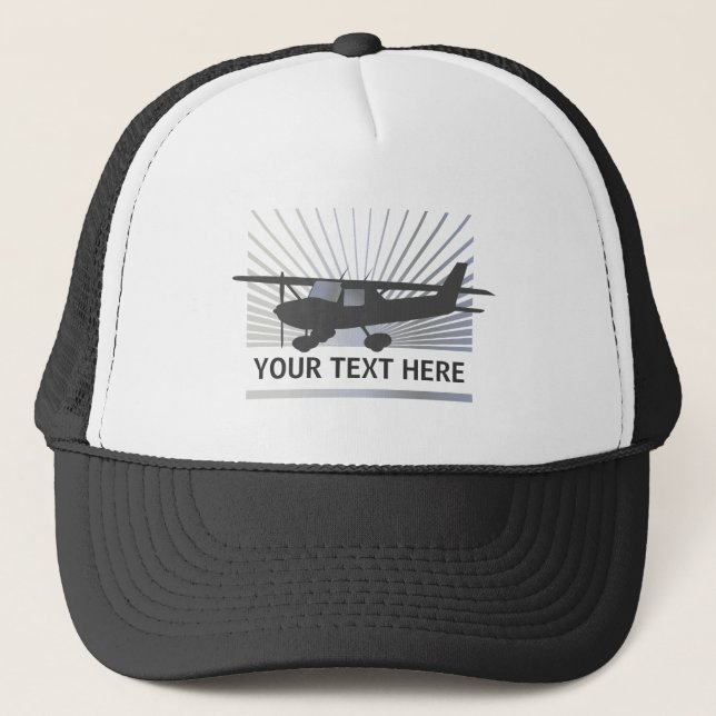 High Wing Aircraft Trucker Hat (Front)