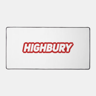 Highbury Stadium Arsenal Desk Mat