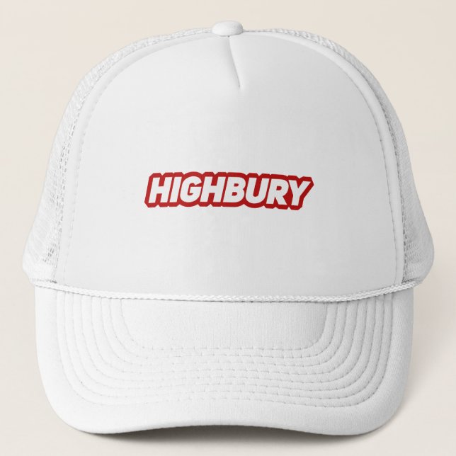 Highbury Stadium Arsenal Trucker Hat (Front)