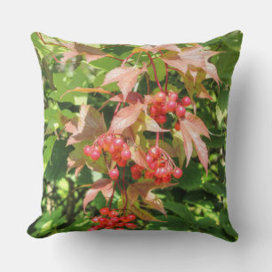 Highbush Cranberries Cushion