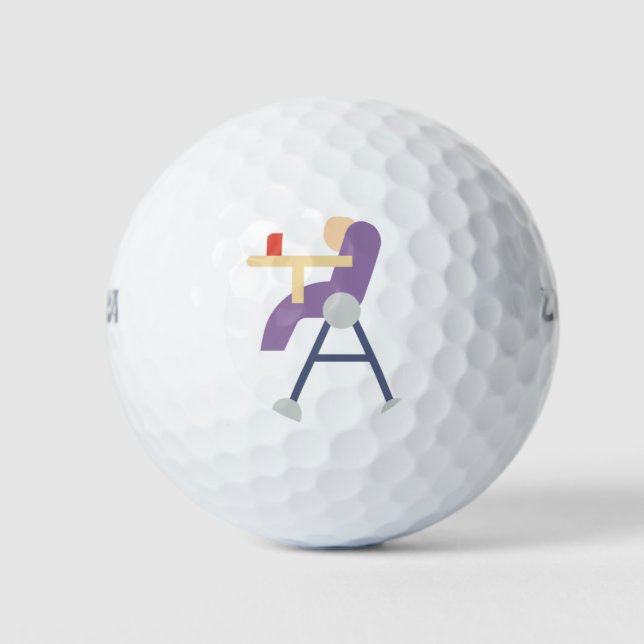 highchair golf balls (Front)