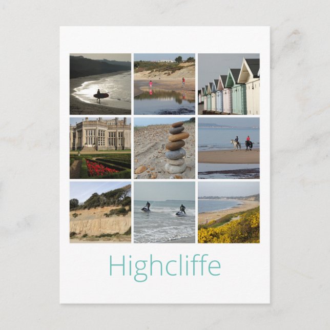 Highcliffe Postcard (Front)