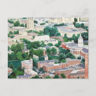 "Higher Education" University Of Missouri Ariel Postcard