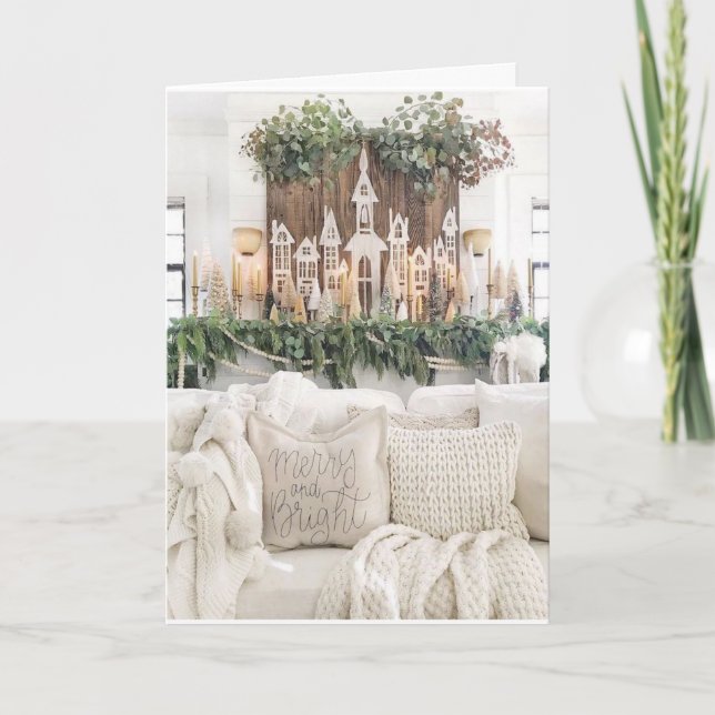 "HIGHER GRADE TEACHER FOR CHRISTMAS"(JR HIGH/HIGH) HOLIDAY CARD (Front)