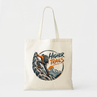 Higher Trails Mountain Climbing Adventure Tote Bag