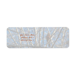 Higher Up Return Address Label