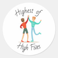 Highest of High Fives Congratulations Well Done