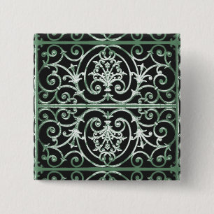 Highgate Iron 15 Cm Square Badge