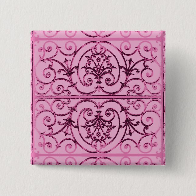 Highgate Iron 15 Cm Square Badge (Front)