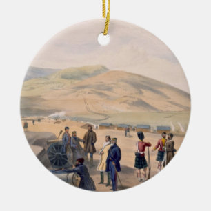 Highland Brigade Camp, plate from 'The Seat of War Ceramic Ornament