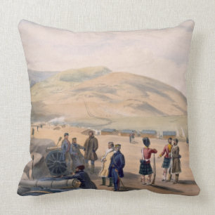Highland Brigade Camp, plate from 'The Seat of War Cushion