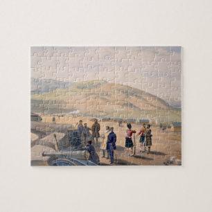 Highland Brigade Camp, plate from 'The Seat of War Jigsaw Puzzle