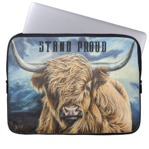 Highland Bull  Laptop Sleeve