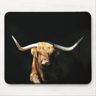 Highland Bull mousepad