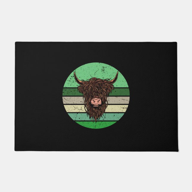 Highland Cattle Doormat (Front)