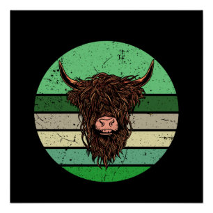 Highland Cattle Poster