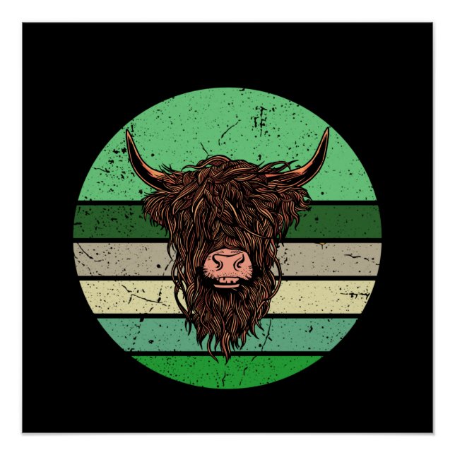 Highland Cattle Poster (Front)