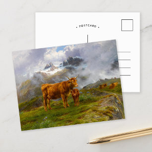Highland Cattle   Rosa Bonheur Postcard
