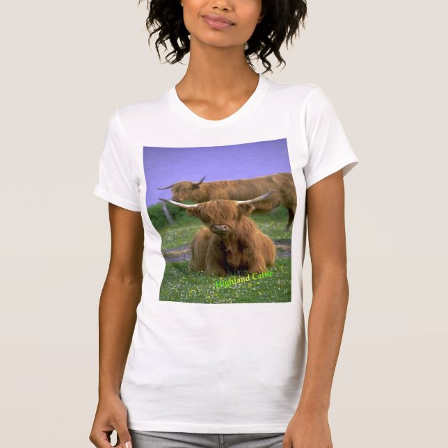 Highland-Cattle t-shirt (Front)