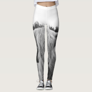 Highland Cow #6 #wall #art  Leggings