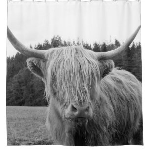 Highland Cow #6 #wall #art  Shower Curtain