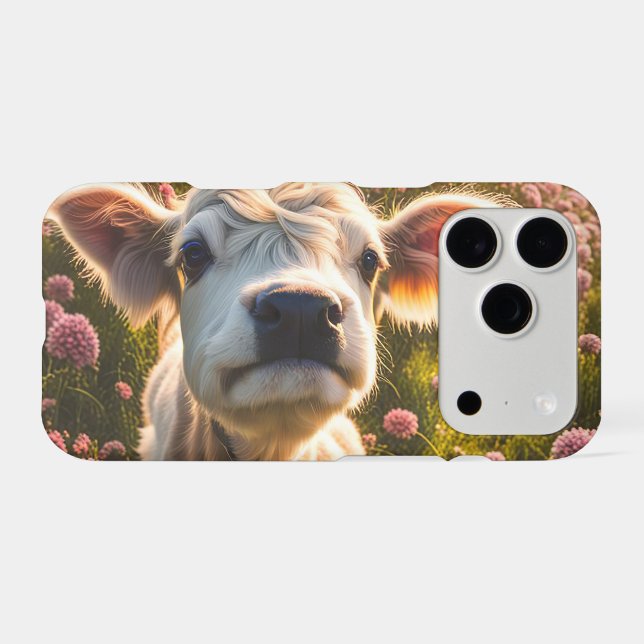 Highland Cow Calf Cute and Fun (Back (Horizontal))