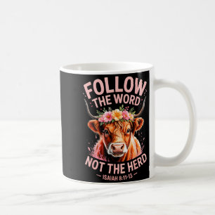 Highland Cow Christian Coffee Mug