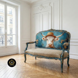 Highland Cow Farmhouse Furniture Decoupage Tissue Paper