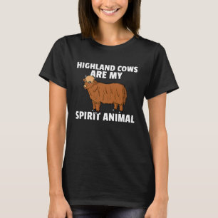 Highland Cow For Scottish Farmer T-Shirt