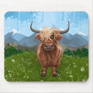 Highland Cow Gifts & Accessories Mouse Pad