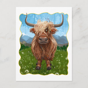 Highland Cow Gifts & Accessories Postcard