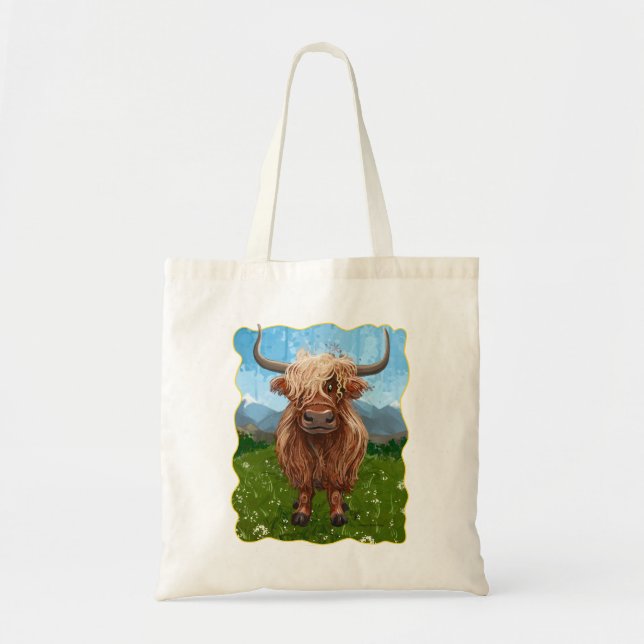 Highland Cow Gifts & Accessories Tote Bag (Front)