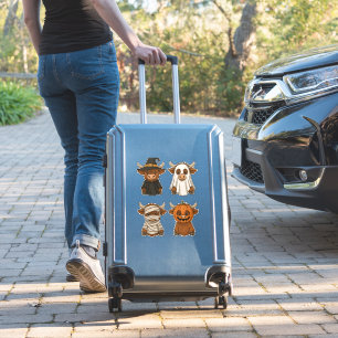 Highland Cow Halloween Funny Fall Spooky