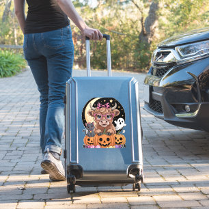 Highland Cow Halloween Spooky Season