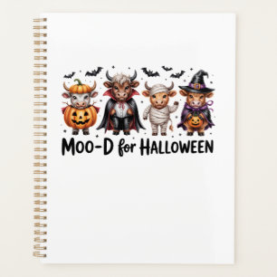 Highland Cow Halloween Spooky Season (2) Planner