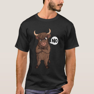Highland Cow Highland Cattle Cow Kids Boys Women T-Shirt