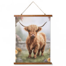 Highland cow home decor