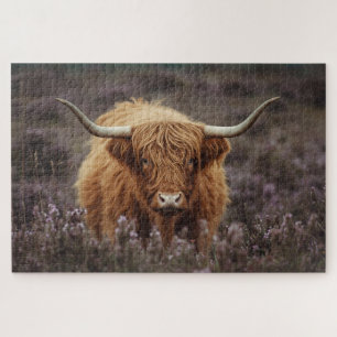 Highland Cow Jigsaw Puzzle