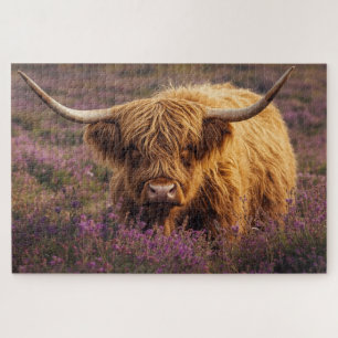 Highland Cow Jigsaw Puzzle