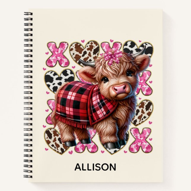 Highland Cow Journal (Front)